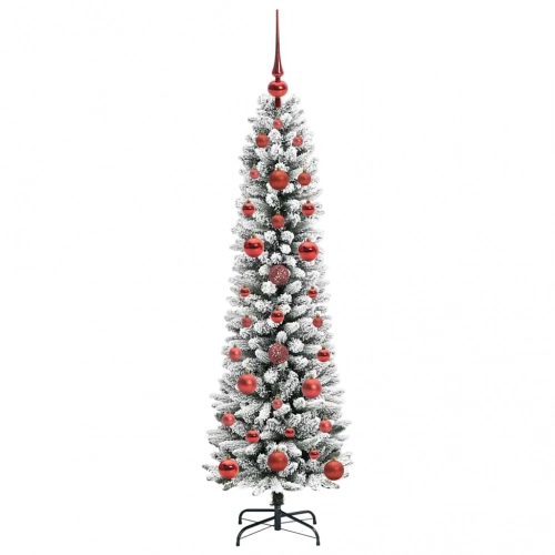 Mākslīgā Ziemassvētku Eglīte Su 150 Led Zaļš Un Balts 120 Cm Vidaxl