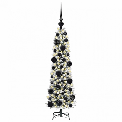 Mākslīgā Ziemassvētku Eglīte Su 150 Led Zaļš Un Balts 120 Cm Vidaxl