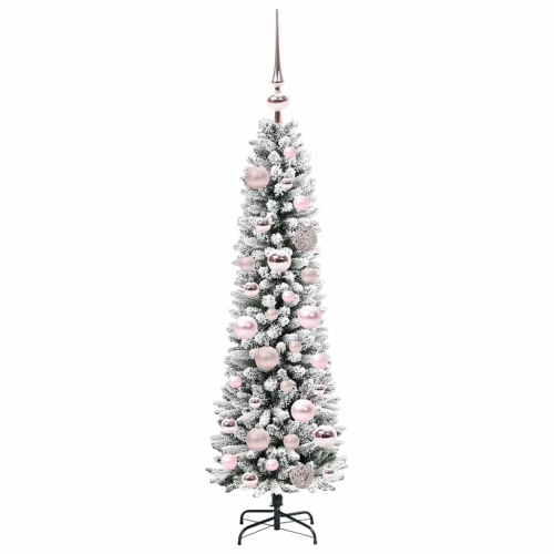 Mākslīgā Ziemassvētku Eglīte Su 150 Led Zaļš Un Balts 120 Cm Vidaxl