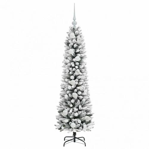 Mākslīgā Ziemassvētku Eglīte Su 150 Led Zaļš Un Balts 120 Cm Vidaxl