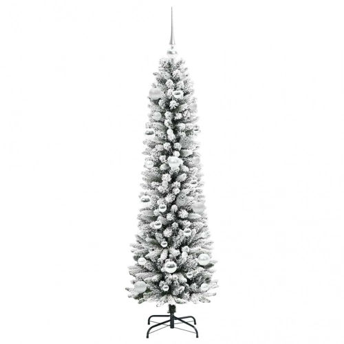Mākslīgā Ziemassvētku Eglīte Su 150 Led Zaļš Un Balts 150 Cm Vidaxl