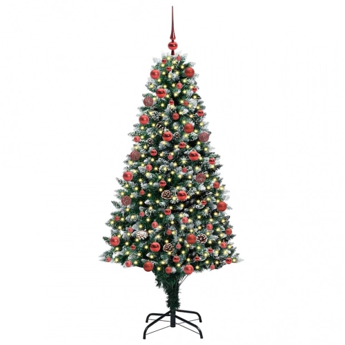 Mākslīgā Ziemassvētku Eglīte Su 300 Led Ar Statīvu Zaļa 180 Cm Vidaxl