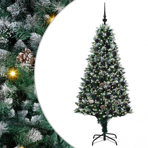 Mākslīgā Ziemassvētku Eglīte Su 300 Led Ar Statīvu Zaļa 180 Cm Vidaxl