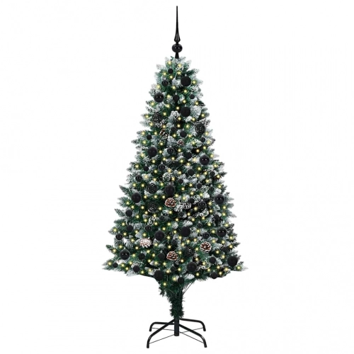 Mākslīgā Ziemassvētku Eglīte Su 300 Led Ar Statīvu Zaļa 180 Cm Vidaxl