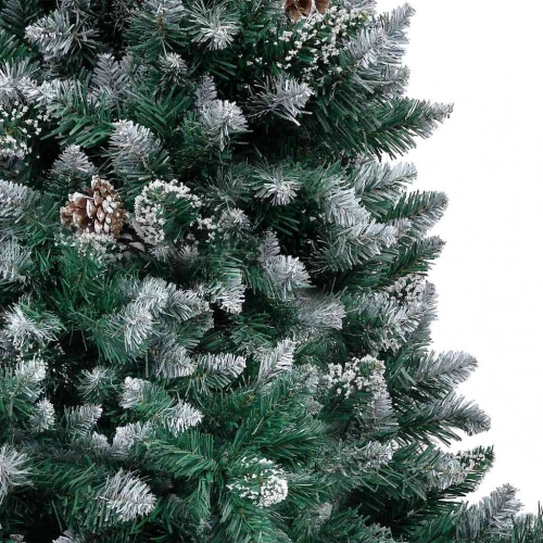 Mākslīgā Ziemassvētku Eglīte Su 300 Led Ar Statīvu Zaļa 180 Cm Vidaxl