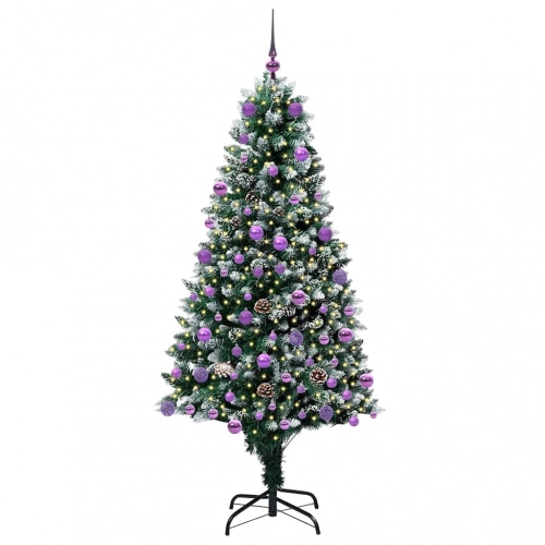 Mākslīgā Ziemassvētku Eglīte Su 300 Led Ar Statīvu Zaļa 180 Cm Vidaxl