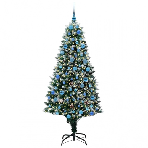 Mākslīgā Ziemassvētku Eglīte Su 300 Led Ar Statīvu Zaļa 180 Cm Vidaxl