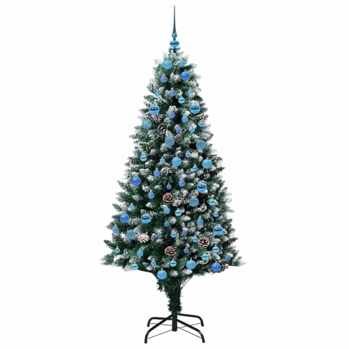 Mākslīgā Ziemassvētku Eglīte Su 300 Led Ar Statīvu Zaļa 180 Cm Vidaxl