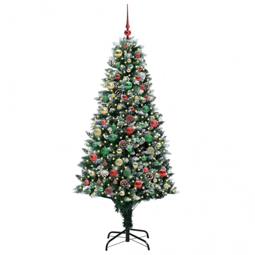 Mākslīgā Ziemassvētku Eglīte Su 300 Led Ar Statīvu Zaļa 180 Cm Vidaxl