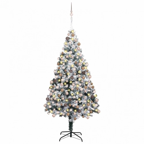 Mākslīgā Ziemassvētku Eglīte Su 300 Led Ar Statīvu Zaļa 180 Cm Vidaxl