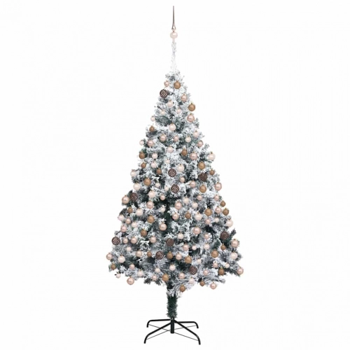 Mākslīgā Ziemassvētku Eglīte Su 300 Led Ar Statīvu Zaļa 180 Cm Vidaxl