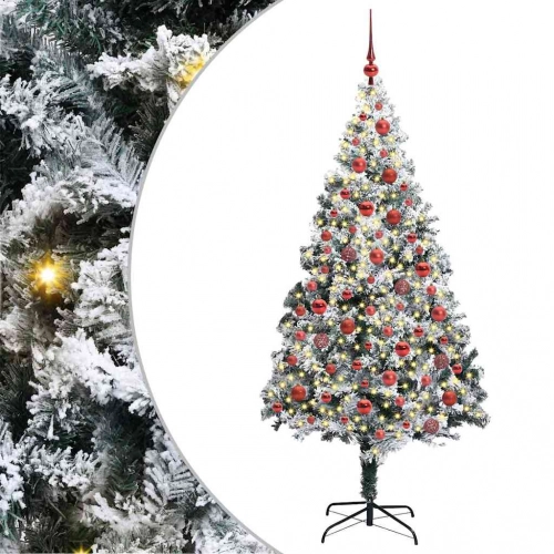Mākslīgā Ziemassvētku Eglīte Su 300 Led Ar Statīvu Zaļa 180 Cm Vidaxl