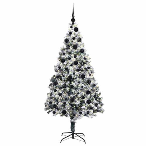 Mākslīgā Ziemassvētku Eglīte Su 300 Led Ar Statīvu Zaļa 180 Cm Vidaxl