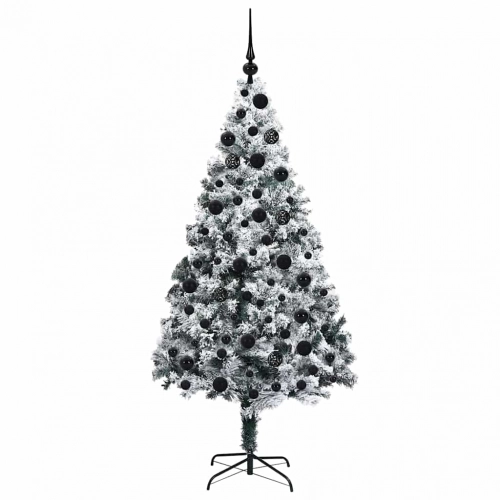 Mākslīgā Ziemassvētku Eglīte Su 300 Led Ar Statīvu Zaļa 180 Cm Vidaxl