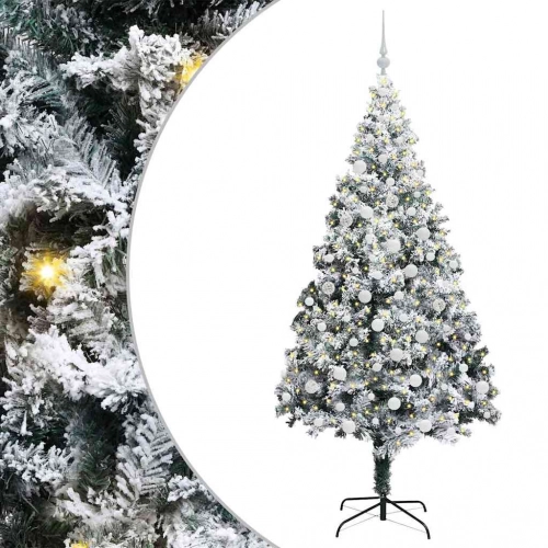 Mākslīgā Ziemassvētku Eglīte Su 300 Led Ar Statīvu Zaļa 180 Cm Vidaxl