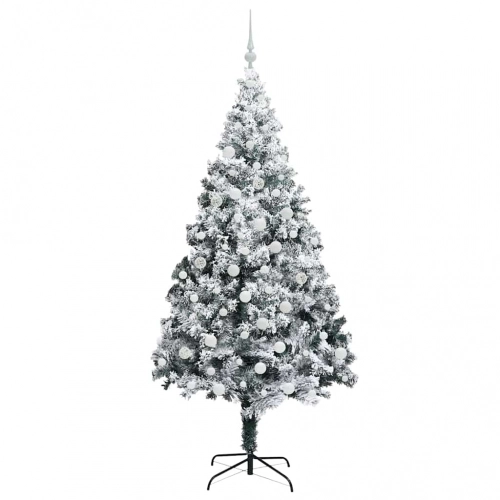 Mākslīgā Ziemassvētku Eglīte Su 300 Led Ar Statīvu Zaļa 180 Cm Vidaxl