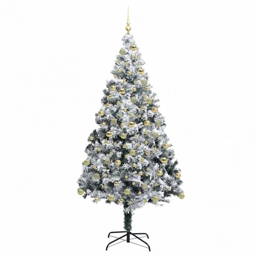 Mākslīgā Ziemassvētku Eglīte Su 300 Led Ar Statīvu Zaļa 180 Cm Vidaxl