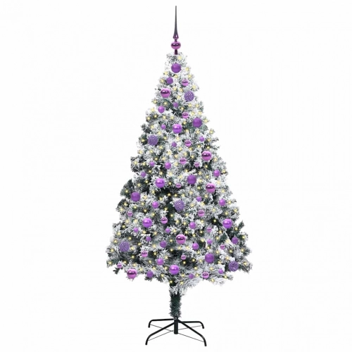 Mākslīgā Ziemassvētku Eglīte Su 300 Led Ar Statīvu Zaļa 180 Cm Vidaxl
