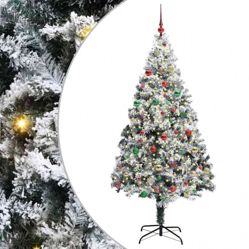 Mākslīgā Ziemassvētku Eglīte Su 300 Led Ar Statīvu Zaļa 180 Cm Vidaxl