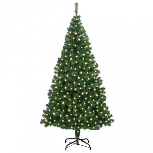Mākslīgā Ziemassvētku Eglīte Su 300 Led Ar Statīvu Zaļa 180 Cm Vidaxl