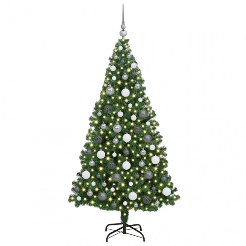 Mākslīgā Ziemassvētku Eglīte Su 300 Led Ar Statīvu Zaļa 180 Cm Vidaxl