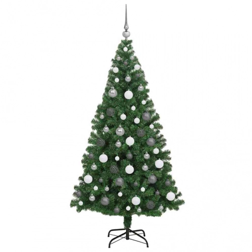 Mākslīgā Ziemassvētku Eglīte Su 300 Led Ar Statīvu Zaļa 180 Cm Vidaxl