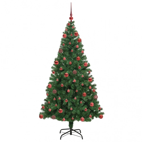 Mākslīgā Ziemassvētku Eglīte Su 300 Led Ar Statīvu Zaļa 180 Cm Vidaxl