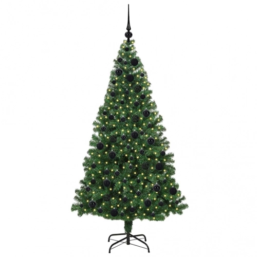 Mākslīgā Ziemassvētku Eglīte Su 300 Led Ar Statīvu Zaļa 180 Cm Vidaxl