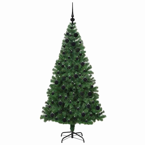 Mākslīgā Ziemassvētku Eglīte Su 300 Led Ar Statīvu Zaļa 180 Cm Vidaxl