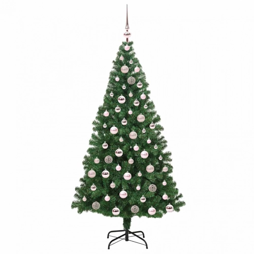 Mākslīgā Ziemassvētku Eglīte Su 300 Led Ar Statīvu Zaļa 180 Cm Vidaxl