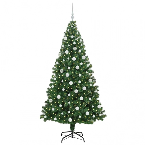 Mākslīgā Ziemassvētku Eglīte Su 300 Led Ar Statīvu Zaļa 180 Cm Vidaxl