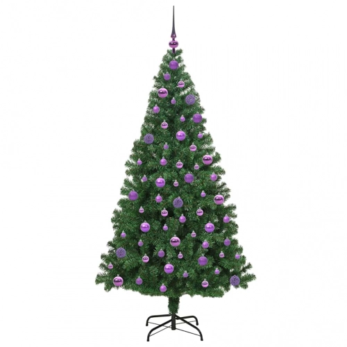 Mākslīgā Ziemassvētku Eglīte Su 300 Led Ar Statīvu Zaļa 180 Cm Vidaxl