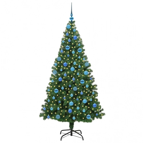 Mākslīgā Ziemassvētku Eglīte Su 300 Led Ar Statīvu Zaļa 180 Cm Vidaxl