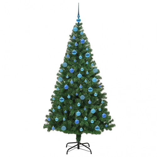 Mākslīgā Ziemassvētku Eglīte Su 300 Led Ar Statīvu Zaļa 180 Cm Vidaxl