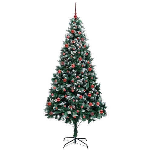 Mākslīgā Ziemassvētku Eglīte Su 300 Led Ar Statīvu Zaļa 210 Cm Vidaxl