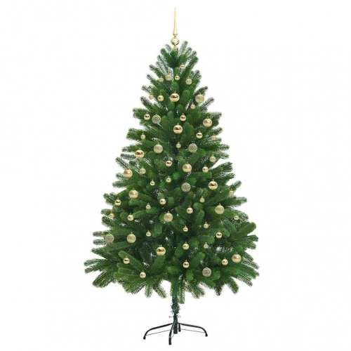 Mākslīgā Ziemassvētku Eglīte Su 300 Led Ar Statīvu Zaļa 210 Cm Vidaxl