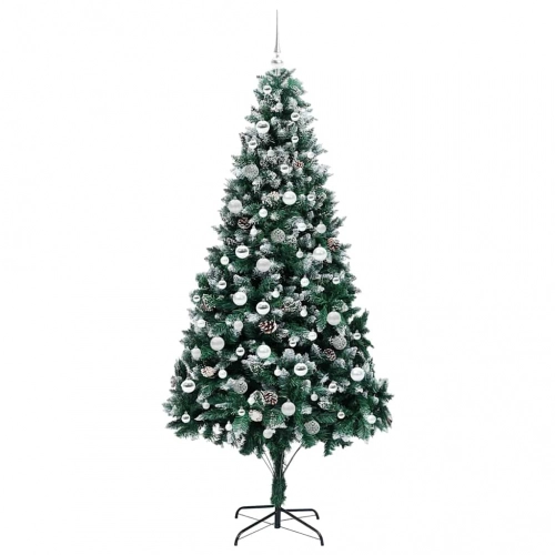 Mākslīgā Ziemassvētku Eglīte Su 300 Led Ar Statīvu Zaļa 210 Cm Vidaxl