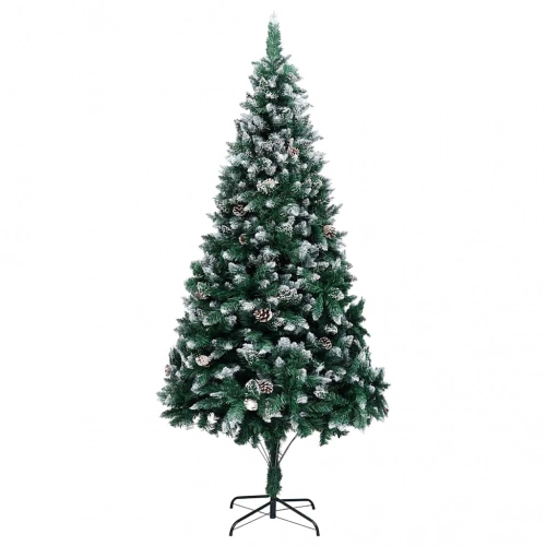 Mākslīgā Ziemassvētku Eglīte Su 300 Led Ar Statīvu Zaļa 210 Cm Vidaxl