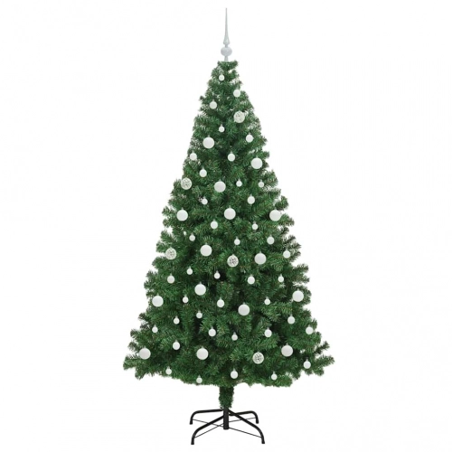 Mākslīgā Ziemassvētku Eglīte Su 300 Led Ar Statīvu Zaļa 210 Cm Vidaxl