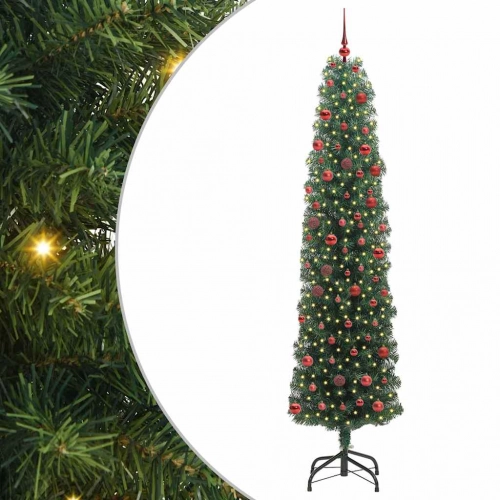 Mākslīgā Ziemassvētku Eglīte Su 300 Led Ar Statīvu Zaļa 210 Cm Vidaxl