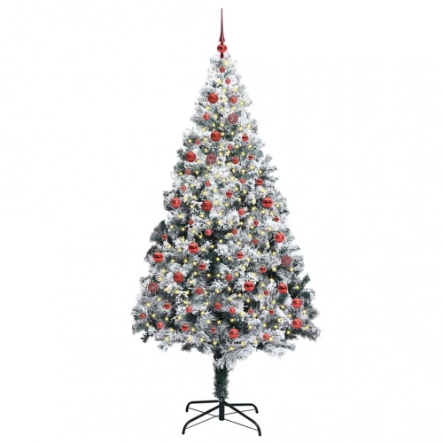 Mākslīgā Ziemassvētku Eglīte Su 300 Led Ar Statīvu Zaļa 210 Cm Vidaxl