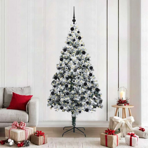 Mākslīgā Ziemassvētku Eglīte Su 300 Led Ar Statīvu Zaļa 210 Cm Vidaxl