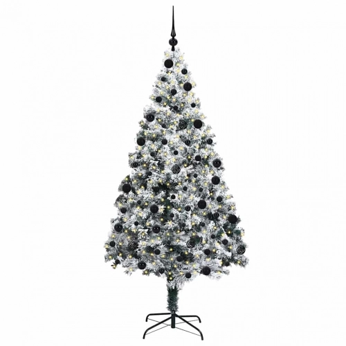 Mākslīgā Ziemassvētku Eglīte Su 300 Led Ar Statīvu Zaļa 210 Cm Vidaxl