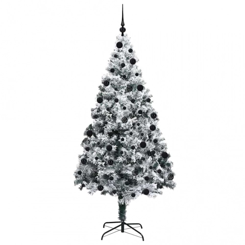 Mākslīgā Ziemassvētku Eglīte Su 300 Led Ar Statīvu Zaļa 210 Cm Vidaxl