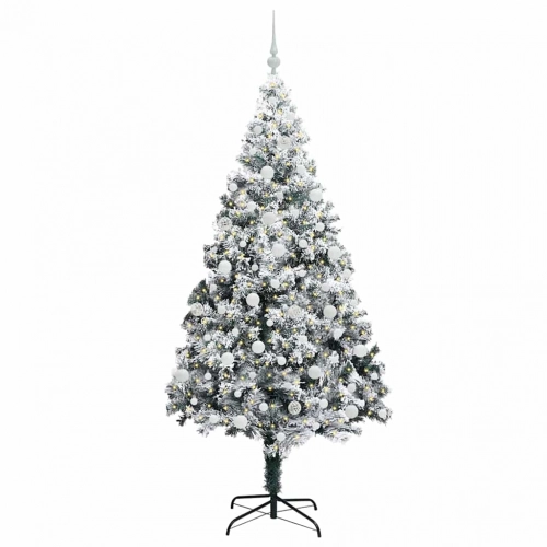 Mākslīgā Ziemassvētku Eglīte Su 300 Led Ar Statīvu Zaļa 210 Cm Vidaxl
