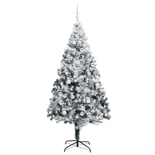 Mākslīgā Ziemassvētku Eglīte Su 300 Led Ar Statīvu Zaļa 210 Cm Vidaxl