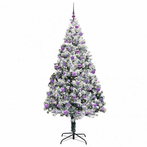 Mākslīgā Ziemassvētku Eglīte Su 300 Led Ar Statīvu Zaļa 210 Cm Vidaxl
