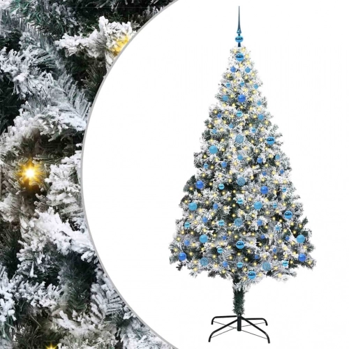 Mākslīgā Ziemassvētku Eglīte Su 300 Led Ar Statīvu Zaļa 210 Cm Vidaxl