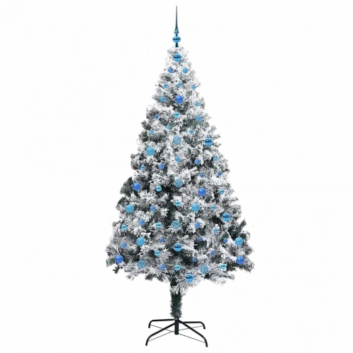 Mākslīgā Ziemassvētku Eglīte Su 300 Led Ar Statīvu Zaļa 210 Cm Vidaxl