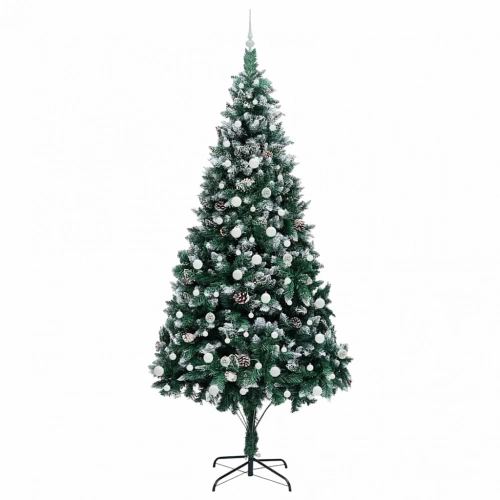 Mākslīgā Ziemassvētku Eglīte Su 300 Led Ar Statīvu Zaļa 240 Cm Vidaxl